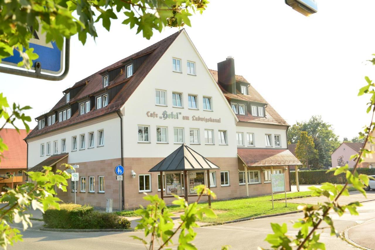 Hotel Am Ludwigskanal 벤델스타인 외부 사진